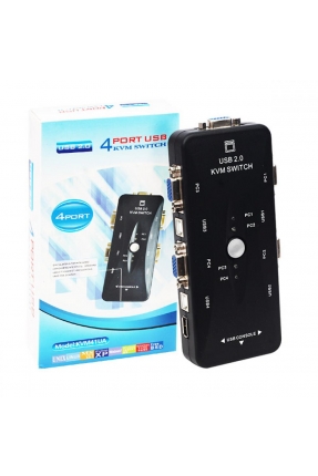 POWERMASTER PM-15166 4 PORT USB MANUEL KWM SWİTCH