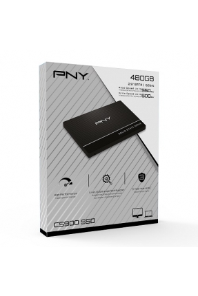 480 GB PNY CS900 2,5" SATA III 550-500 MB/s SSD
