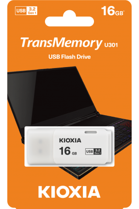 16GB USB3.2 GEN1 KIOXIA BEYAZ USB BELLEK