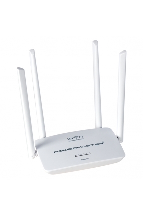 POWERMASTER PW-WR08 300 MBPS ACCESS POINT+REPEATER 4 ANTENLİ KABLOSUZ ROUTER (PWR-08)