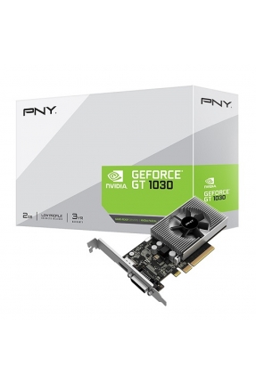 PNY GeForce GT 1030 LP 2GB GDDR4 64BIT (VCG10302D4SFPPB)