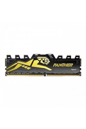 Apacer Panther Black-Gold 16GB (1x16GB) 3200Mhz CL16 DDR4 Gaming Ram (AH4U16G32C08Y7GAA-1)