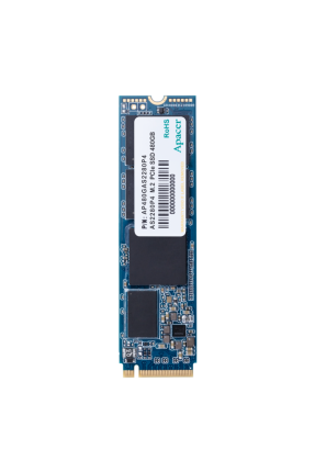 Apacer AS2280P4 512GB 2100/1500MB/s NVMe PCIe Gen3x4 M.2 SSD Disk (AP512GAS2280P4-1)