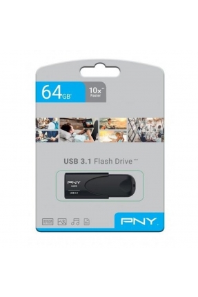 64 GB USB 3.1 PNY ATTACHE 4 USB FLASH BELLEK