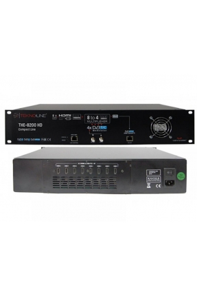 THE - 8200HD - 8 X HDMI -> 4 X DVB-T/C + IP